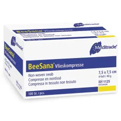 BEESANA® niet geweven stof 7,5 x 7,5 cm steriel